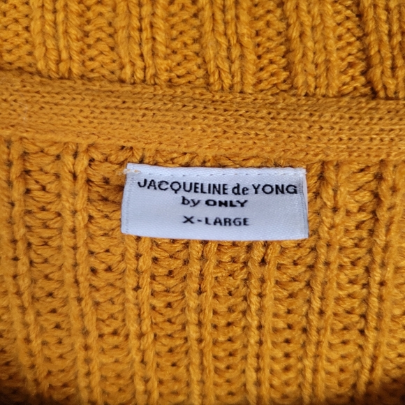 JACQUELINE DE YONG by ONLY | cable knit crewneck sweater - Picture 5 of 7